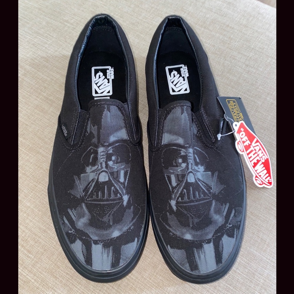 *SOLD*  Vans x Star Wars Classic Slip On (Size: Mens 10.5) Darth Vader Dark Side